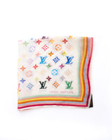 Louis Vuitton X Takashi Murakami Monogram Scarf