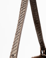 Fendi Mink Fur & Python Mamma Baguette