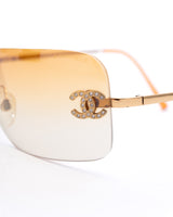 Chanel Rimless Sunglasses