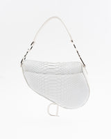 Dior Python Saddle Bag