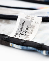 Dior Denim Trompe L'oeil Print Corset