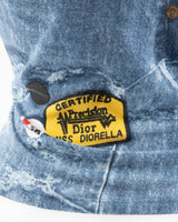 Dior Miss Diorella Denim Print T-shirt