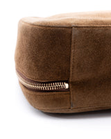 Chanel CC Suede Top Handle Bag