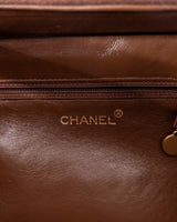 Chanel CC Suede Top Handle Bag