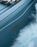 Chanel Shearling Fur Flap Bag
