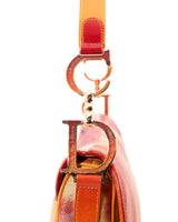 Dior Leather Saddle Bag