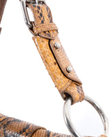 Dolce & Gabbana Snakeskin Shoulder Bag