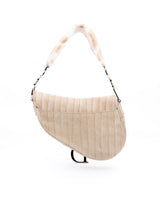 Dior Mink & Eel Saddle Bag
