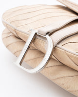 Dior Mink & Eel Saddle Bag