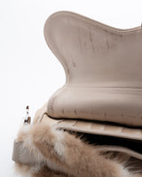 Dior Mink & Eel Saddle Bag