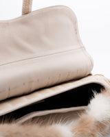 Dior Mink & Eel Saddle Bag