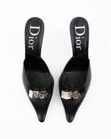Dior Leather Gambler Heels - EU 35