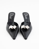 Dior Leather Gambler Heels - EU 35