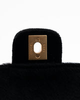 Chanel Pony & Velvet Chocolate Bar Flap Bag