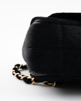 Chanel Pony & Velvet Chocolate Bar Flap Bag