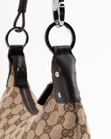 Gucci Monogram Lock Hobo Bag
