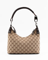 Gucci Monogram Lock Hobo Bag