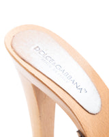 Dolce & Gabbana Leopard Print Mules