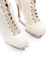 Dsquared2 Calfskin Leather Skate Boots