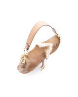 Dior Mohawk Fur Mini Saddle Bag