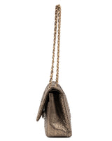 Chanel Python Jumbo Classic Flap Bag