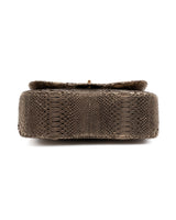 Chanel Python Jumbo Classic Flap Bag