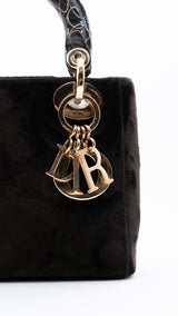 Dior Velvet Lady Dior Bag
