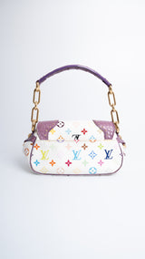 Louis Vuitton X Takashi Murakami Monogram Croc Marilyn Bag