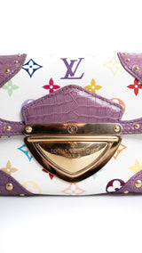 Louis Vuitton X Takashi Murakami Monogram Croc Marilyn Bag