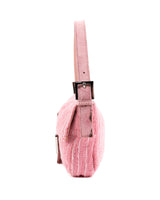 Fendi Pony Hair Beaded Baguette