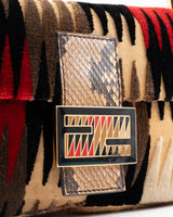 Fendi Velvet Python Baguette