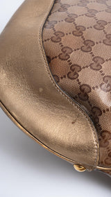 Gucci Monogram Hobo Shoulder Bag