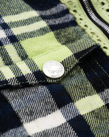 Dior Plaid Pleated Mini Skirt