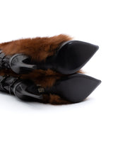 Roberto Cavalli Fox Fur Boots