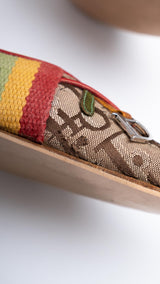 Dior Monogram Rasta Heels