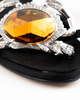 Giuseppe Zanotti Rhinestone Crab Heels - EU 37