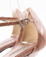 Le Silla Croc Heels - EU 38