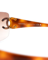Chanel Rimless Sunglasses