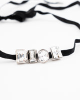 Dior Diamante Logo Choker