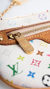 Louis Vuitton X Takashi Murakami Monogram Key Pouch