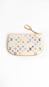 Louis Vuitton X Takashi Murakami Monogram Key Pouch