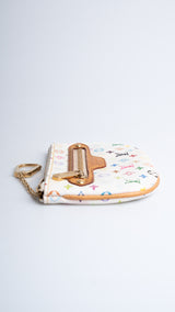 Louis Vuitton X Takashi Murakami Monogram Key Pouch