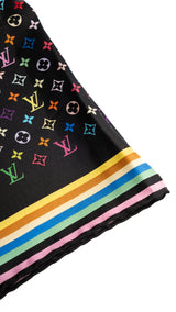 Louis Vuitton X Takashi Murakami Monogram Scarf
