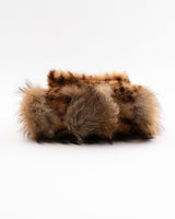 Fendi Leopard Print Fur Bag