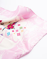 Louis Vuitton X Takashi Murakami Panda Wave Silk Scarf
