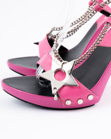 Dior Pink Hardcore Heels - EU 36