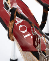Dior Dog Tag Heels - EU 38