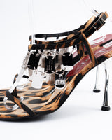 Dior Dog Tag Heels - EU 38