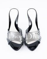 Dior Logo Jelly Heels - EU 39