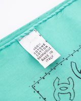 Chanel CC Logo Scarf